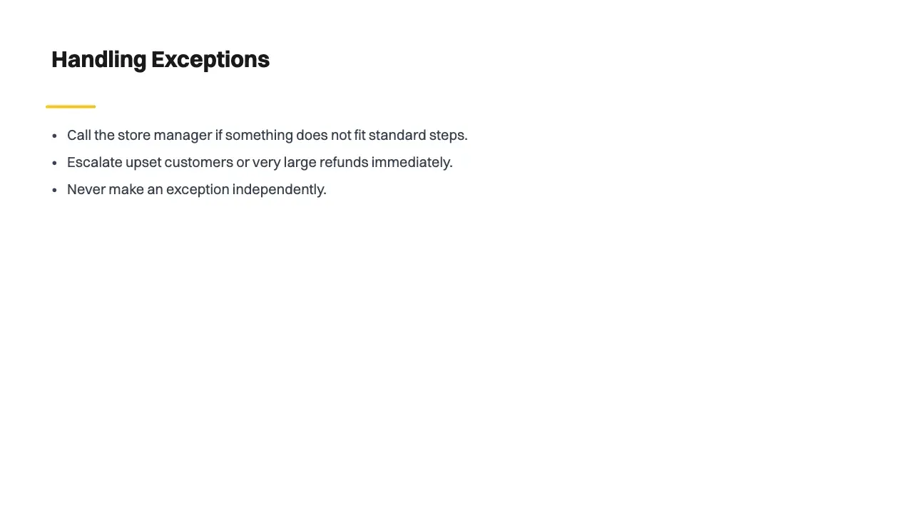 Slide 12 of 13: Handling Exceptions